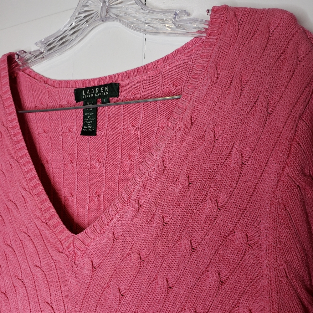 Pink Ralph Lauren Sweater - Picture 8 of 8